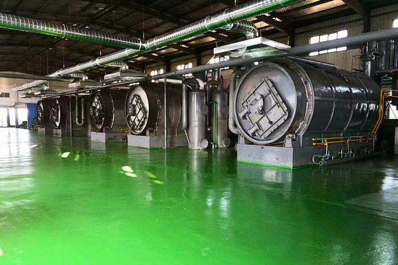 The Cases of Batch model pyrolysis plant