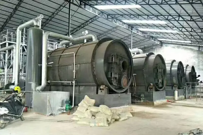The Cases of Batch model pyrolysis plant
