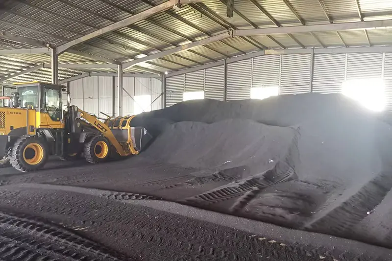 What’s the capacity range for the pyrolysis plant?