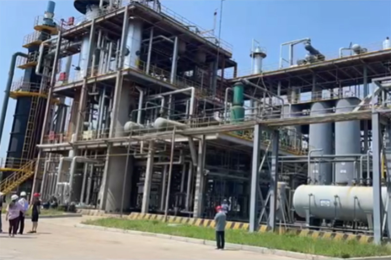 The cases of Pyrolysis Oil Refining Plant