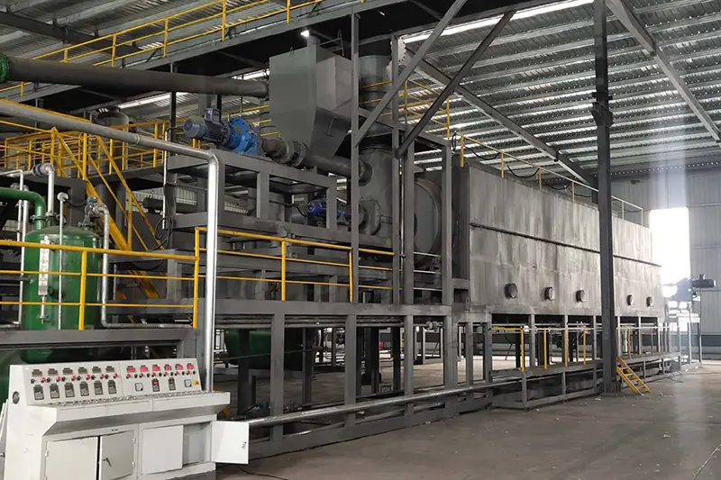 The Cases of Continuous Waste Tire Pyrolysis Plant(Drum running model)