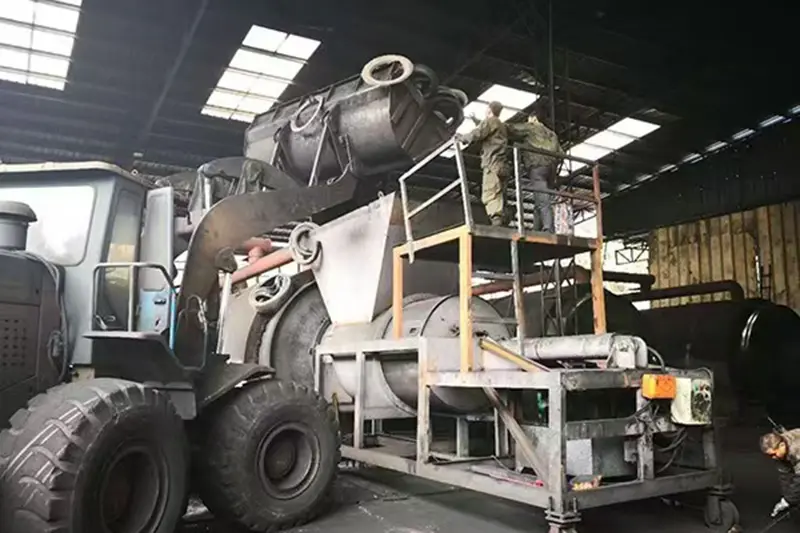 The Cases of Batch model pyrolysis plant