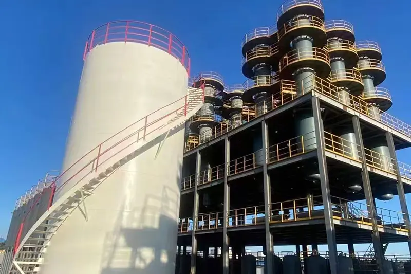 The cases of Pyrolysis Oil Refining Plant