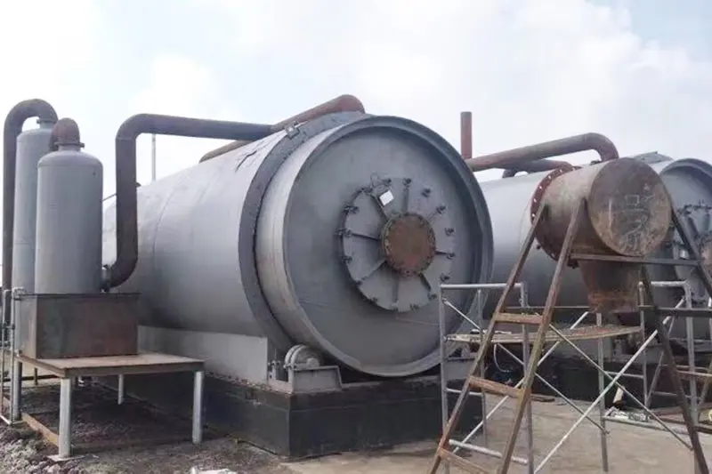 The Cases of Batch model pyrolysis plant