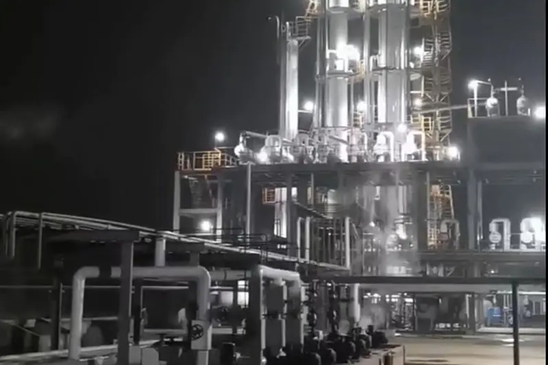 The cases of Pyrolysis Oil Refining Plant