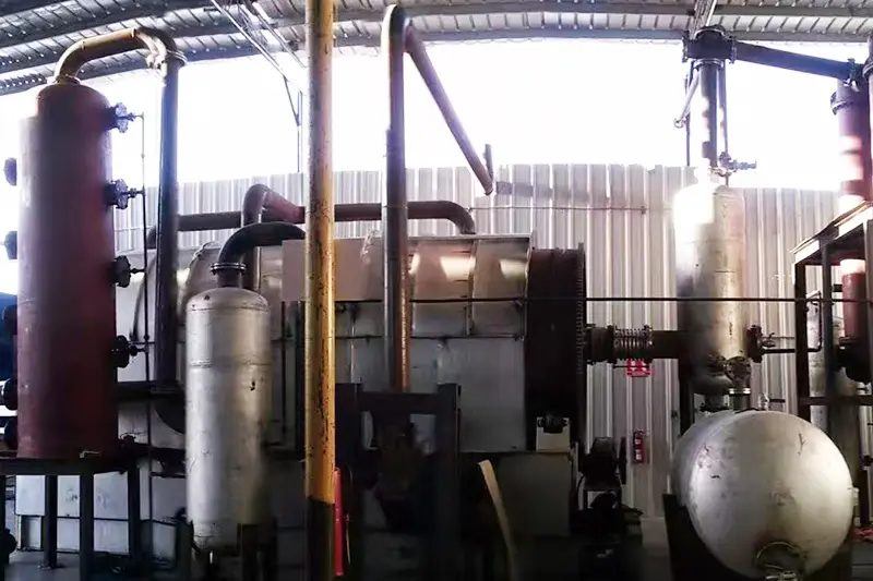 The Cases of Batch model pyrolysis plant