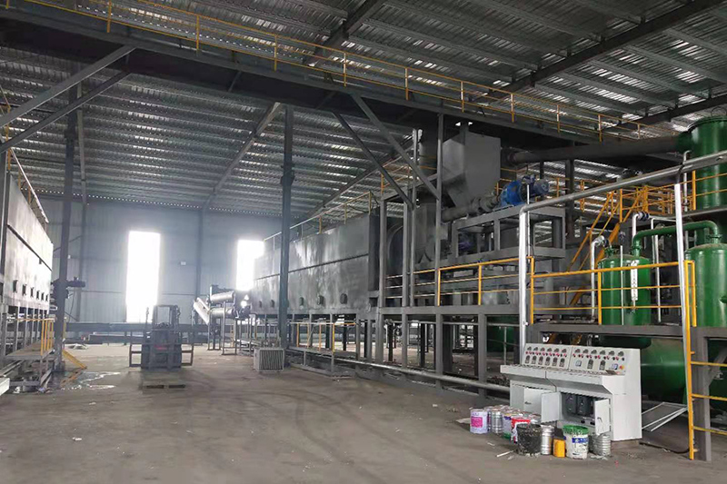 The Cases of Continuous Waste Tire Pyrolysis Plant(Drum running model)