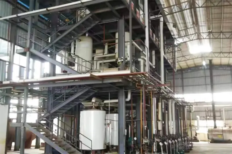 The cases of Pyrolysis Oil Refining Plant