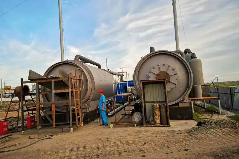 The Cases of Batch model pyrolysis plant