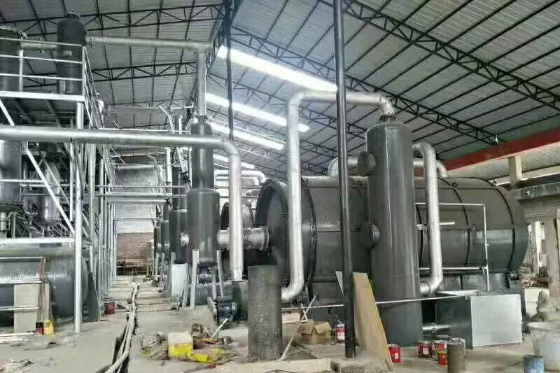 The Cases of Batch model pyrolysis plant