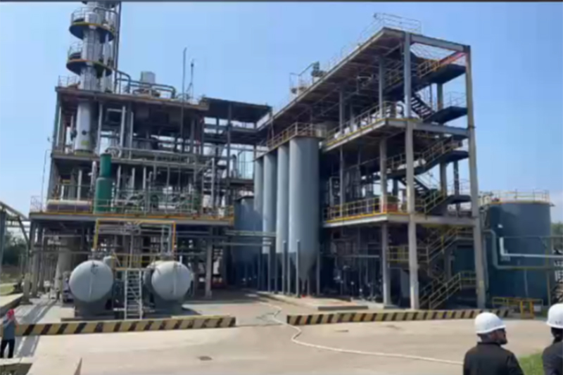 The cases of Pyrolysis Oil Refining Plant