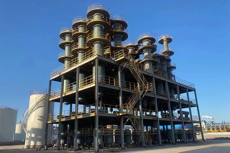 The cases of Pyrolysis Oil Refining Plant