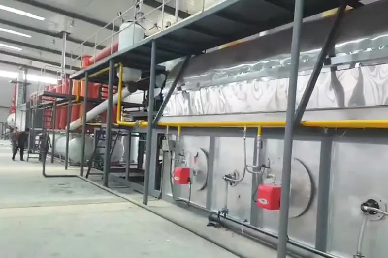 The Cases of Continuous Waste Tire Pyrolysis Plant(Drum running model)
