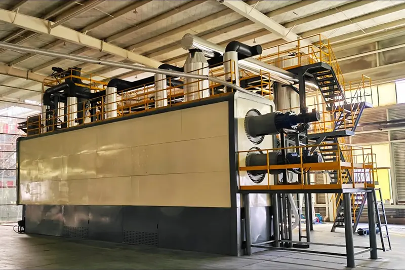 The Cases of Continuous Waste Plastic Pyrolysis Plant(Double level reactor)