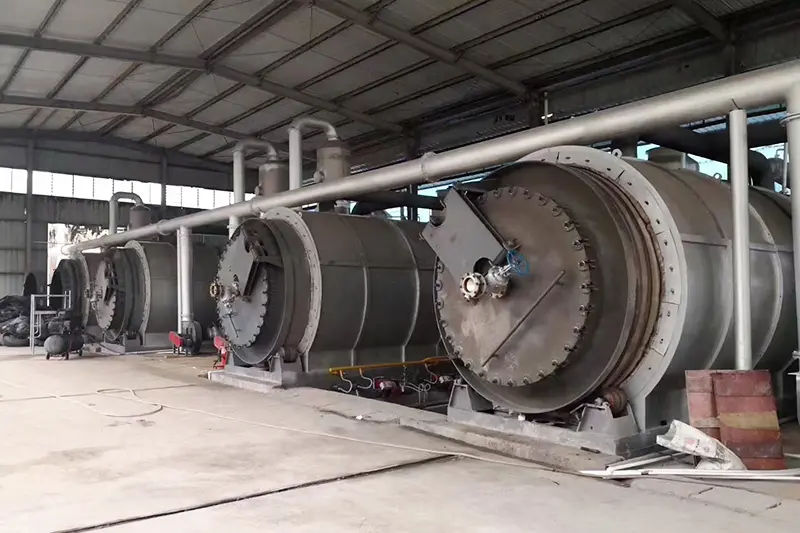 The Cases of Batch model pyrolysis plant